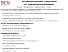 Tablet Screenshot of netz-eg.de